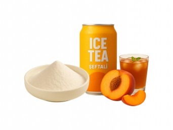 Ice Tea Şeftali Toz Gıda Aroma Vericisi 25kg